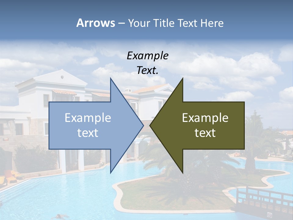 Sky Vacation Resort PowerPoint Template