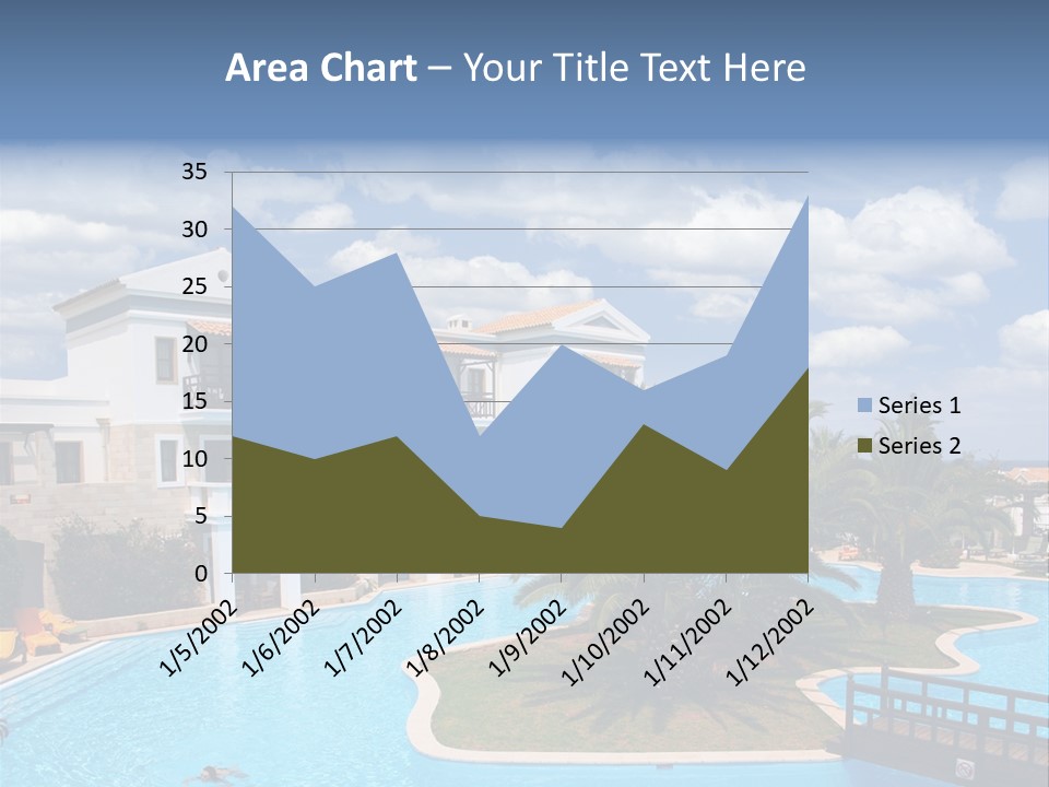 Sky Vacation Resort PowerPoint Template