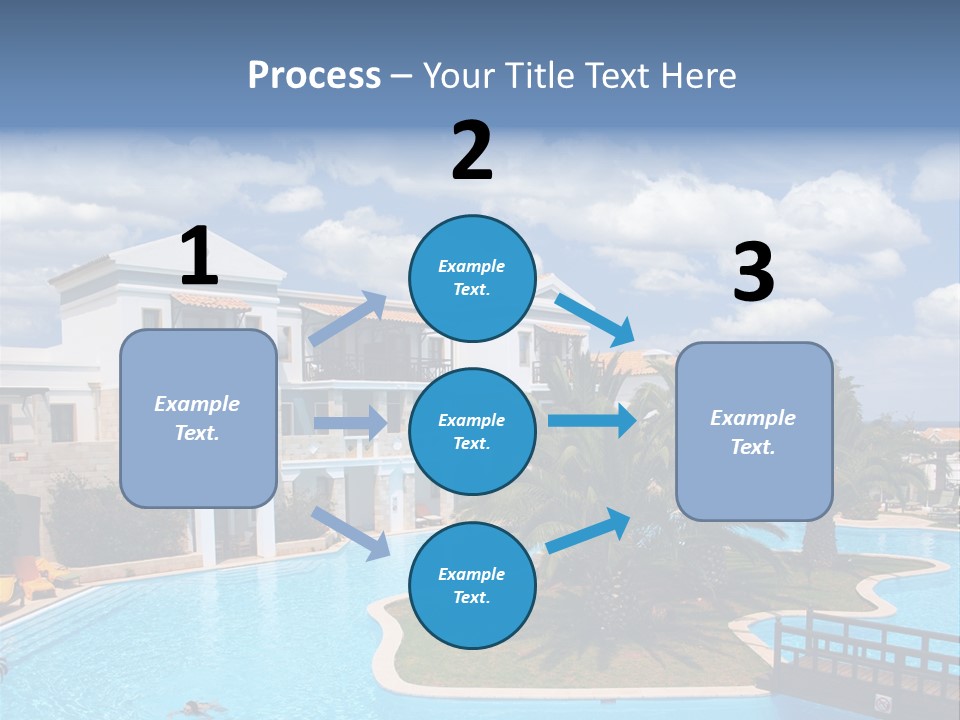Sky Vacation Resort PowerPoint Template