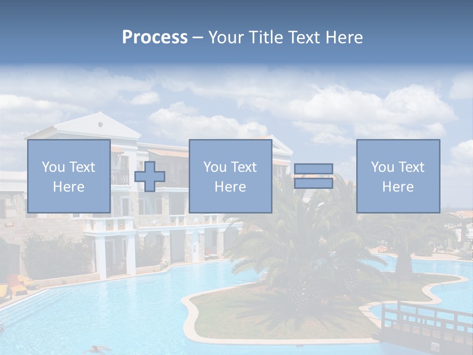 Sky Vacation Resort PowerPoint Template