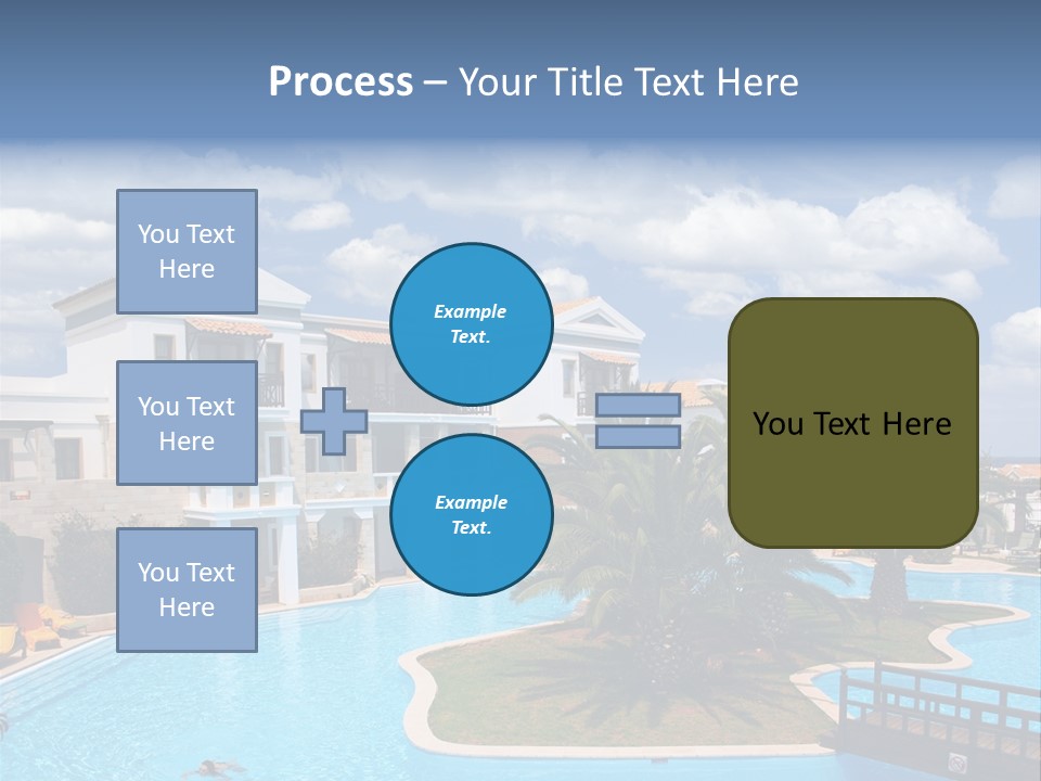 Sky Vacation Resort PowerPoint Template