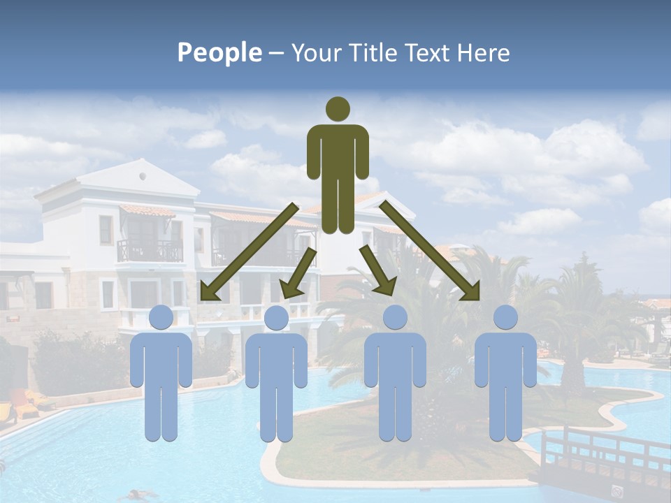 Sky Vacation Resort PowerPoint Template