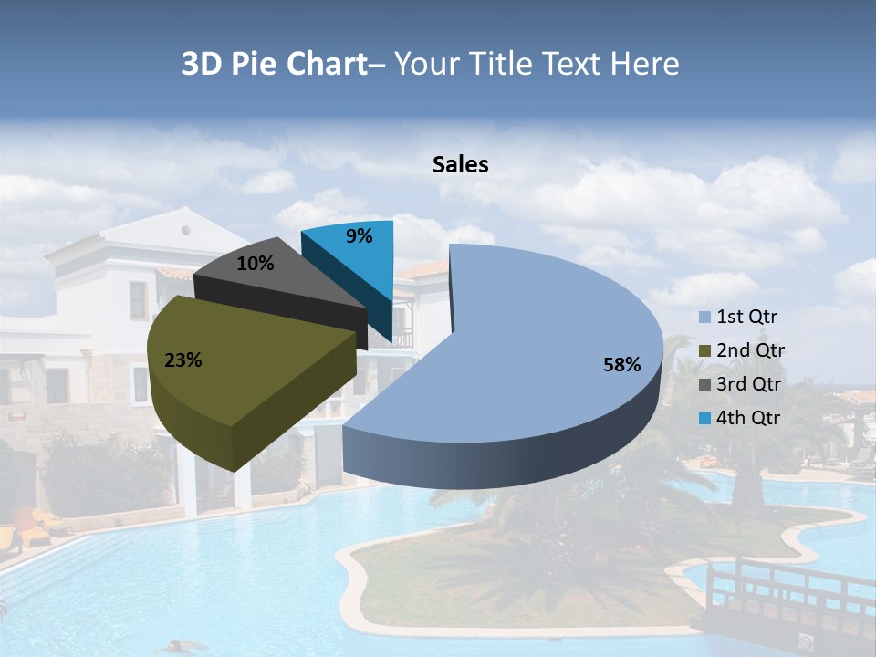 Sky Vacation Resort PowerPoint Template
