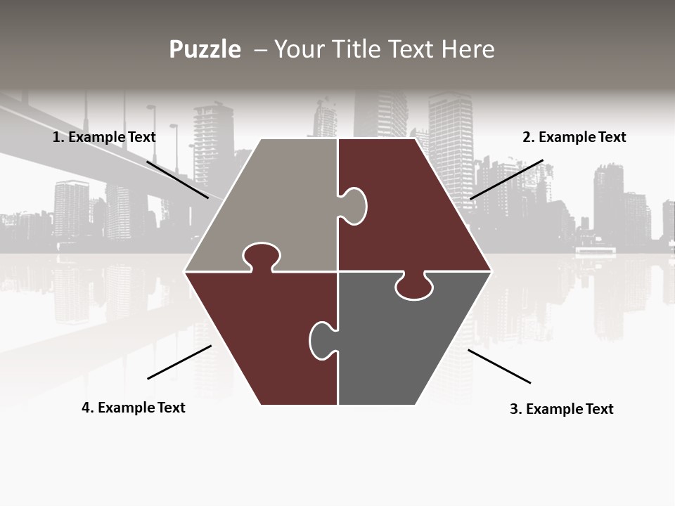 Veil Bride Marry PowerPoint Template