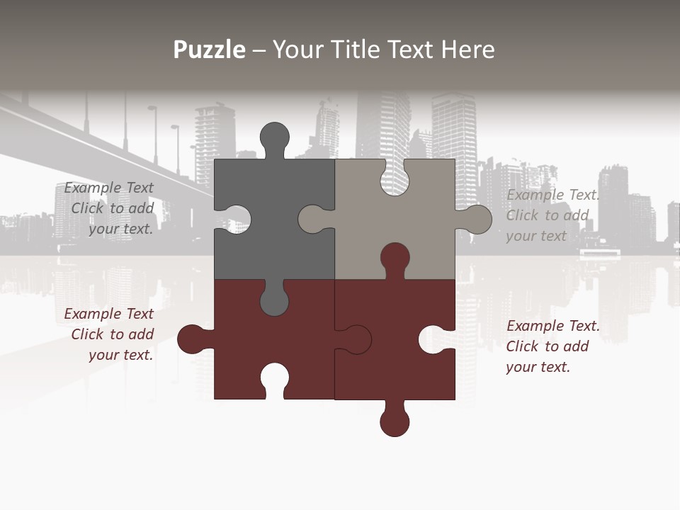 Veil Bride Marry PowerPoint Template