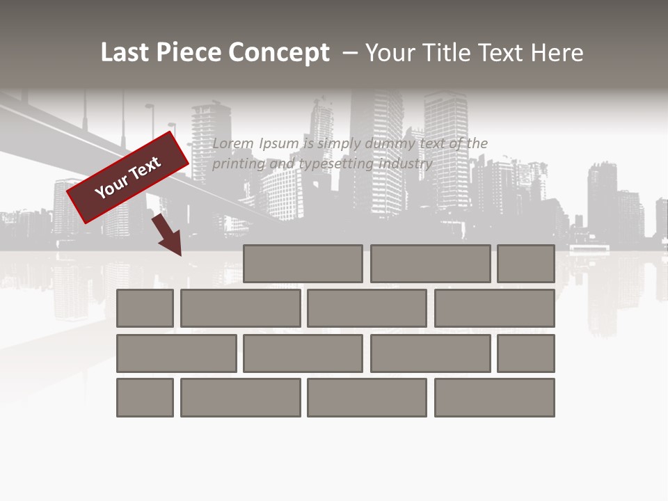 Veil Bride Marry PowerPoint Template