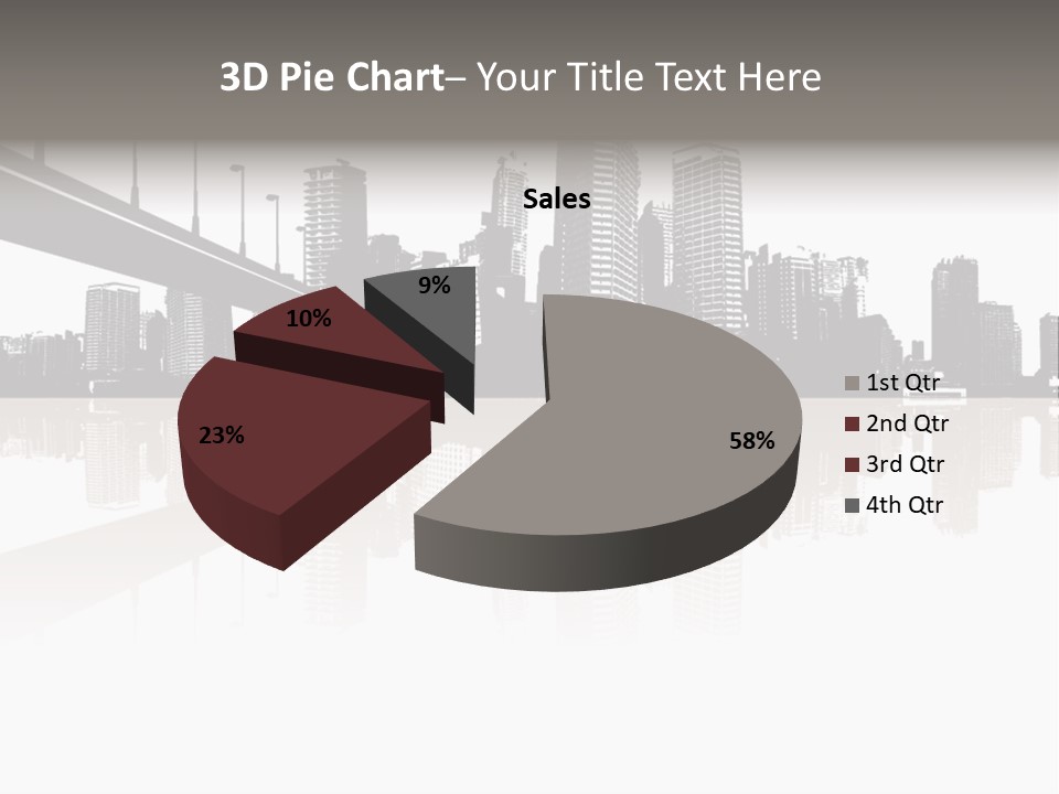 Veil Bride Marry PowerPoint Template