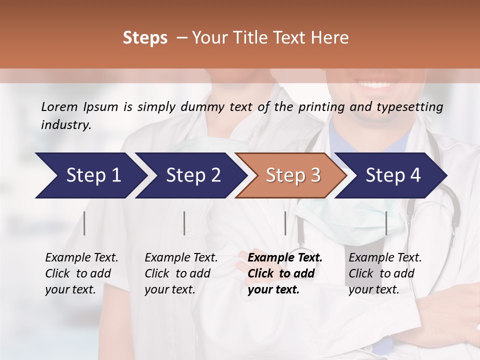 Flourishes Flower Butterfly PowerPoint Template