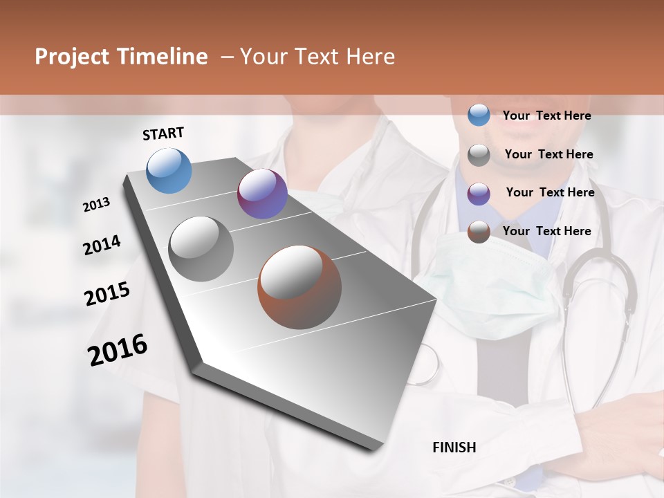 Flourishes Flower Butterfly PowerPoint Template