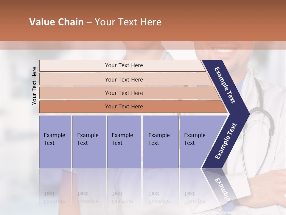 Flourishes Flower Butterfly PowerPoint Template