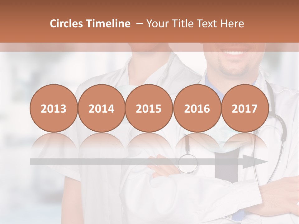 Flourishes Flower Butterfly PowerPoint Template