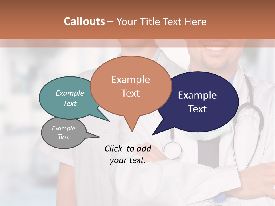 Flourishes Flower Butterfly PowerPoint Template