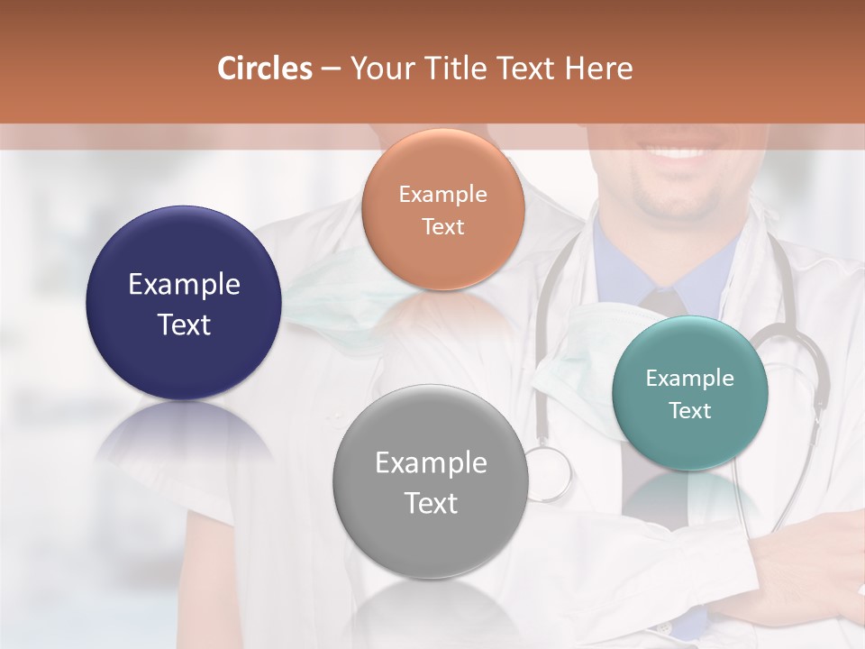 Flourishes Flower Butterfly PowerPoint Template