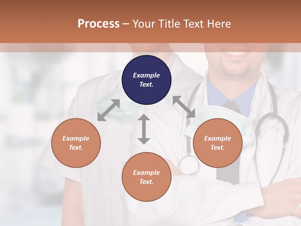 Flourishes Flower Butterfly PowerPoint Template