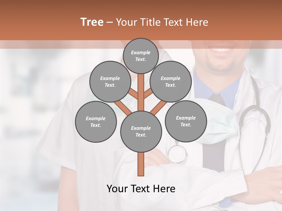 Flourishes Flower Butterfly PowerPoint Template