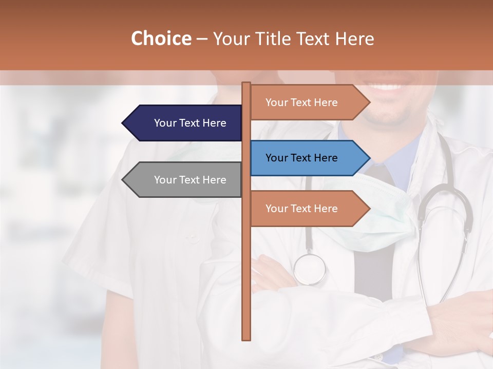 Flourishes Flower Butterfly PowerPoint Template