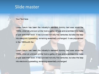 Underwater Perezii Sea PowerPoint Template