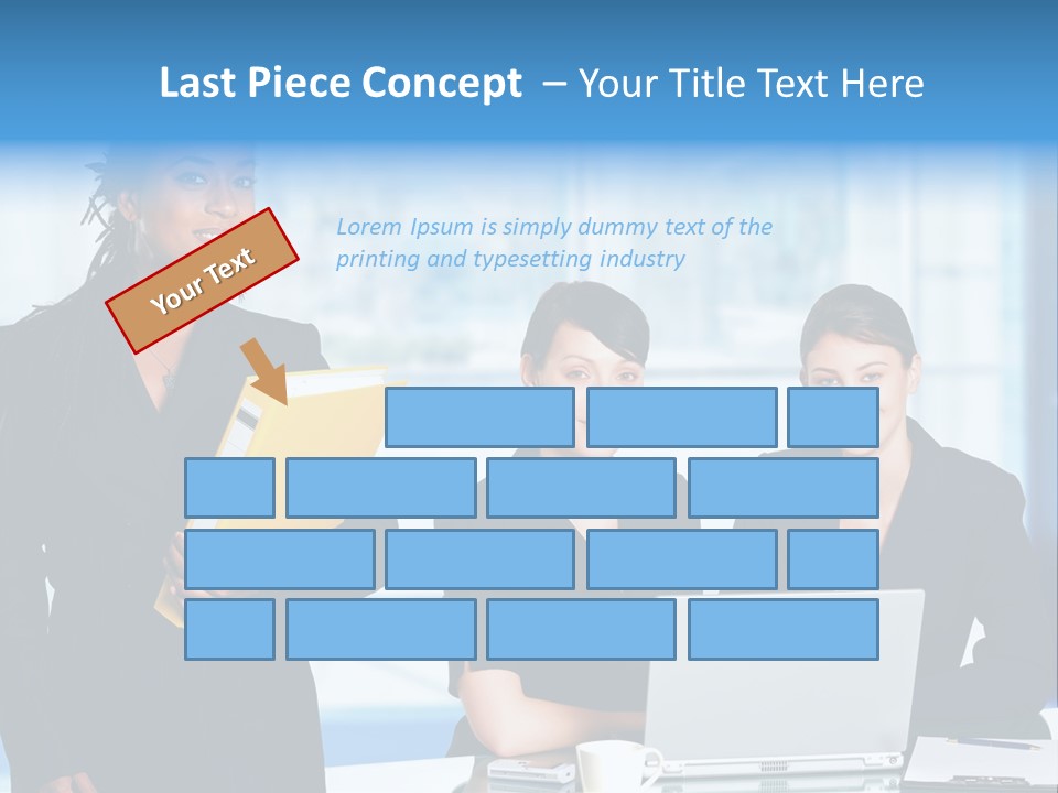 Underwater Perezii Sea PowerPoint Template