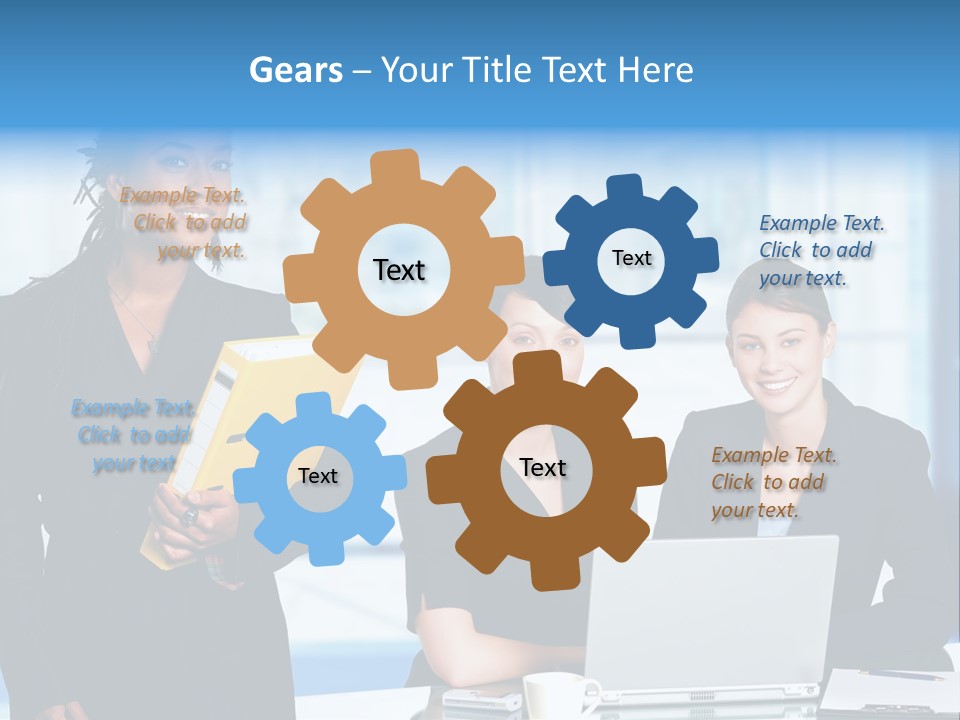 Underwater Perezii Sea PowerPoint Template