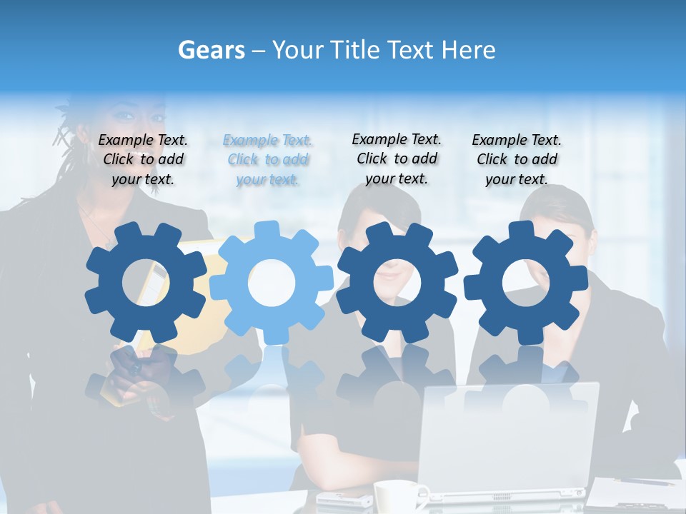 Underwater Perezii Sea PowerPoint Template