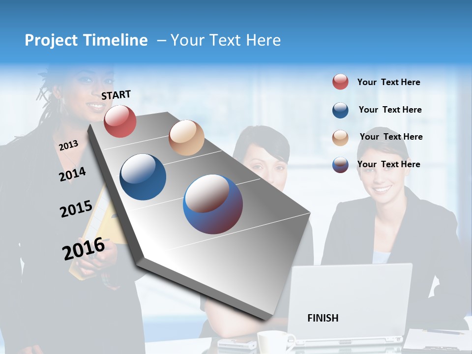 Underwater Perezii Sea PowerPoint Template