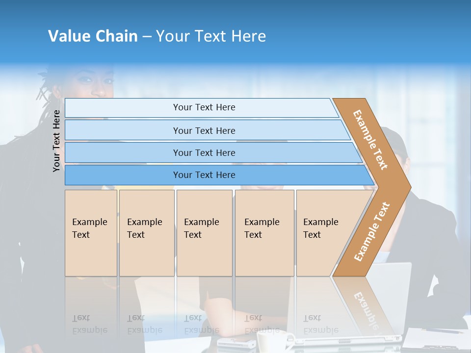 Underwater Perezii Sea PowerPoint Template