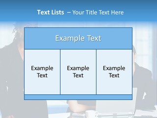 Underwater Perezii Sea PowerPoint Template