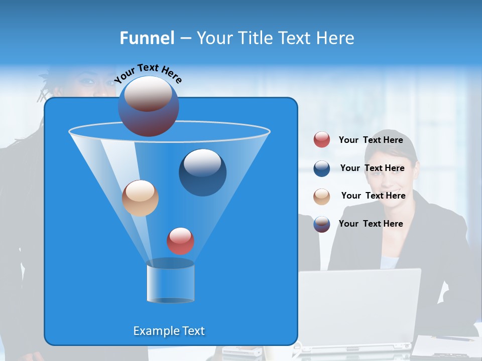 Underwater Perezii Sea PowerPoint Template