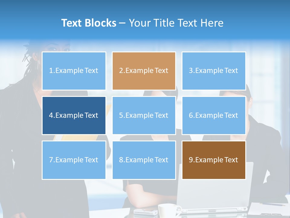 Underwater Perezii Sea PowerPoint Template