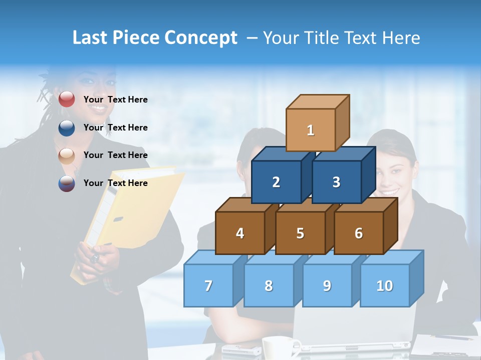 Underwater Perezii Sea PowerPoint Template