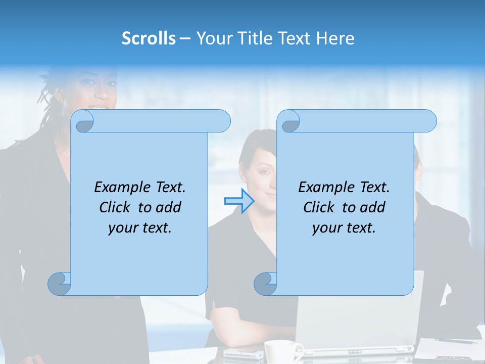 Underwater Perezii Sea PowerPoint Template