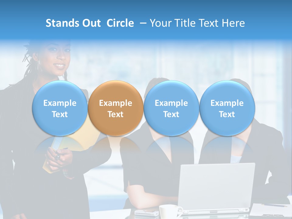 Underwater Perezii Sea PowerPoint Template