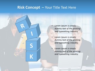 Underwater Perezii Sea PowerPoint Template