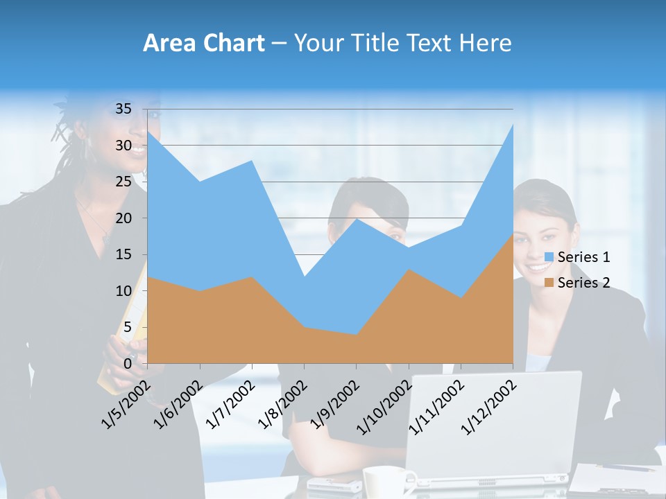 Underwater Perezii Sea PowerPoint Template