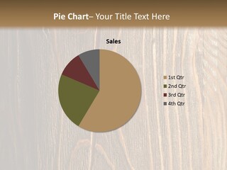 Striped Abstract Wood PowerPoint Template