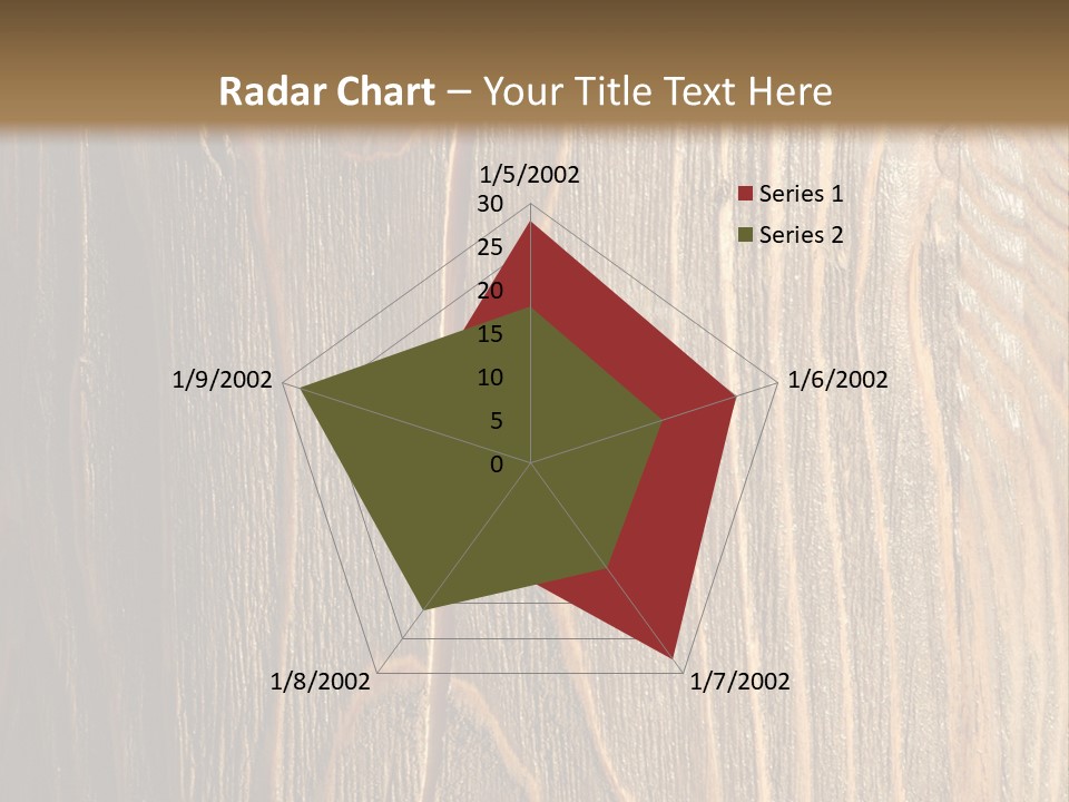 Striped Abstract Wood PowerPoint Template