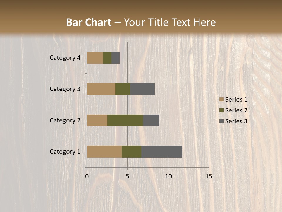 Striped Abstract Wood PowerPoint Template