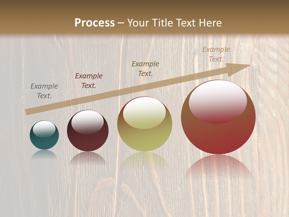 Striped Abstract Wood PowerPoint Template