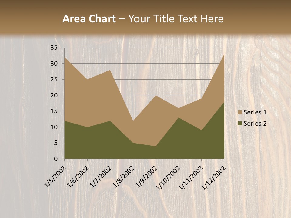 Striped Abstract Wood PowerPoint Template