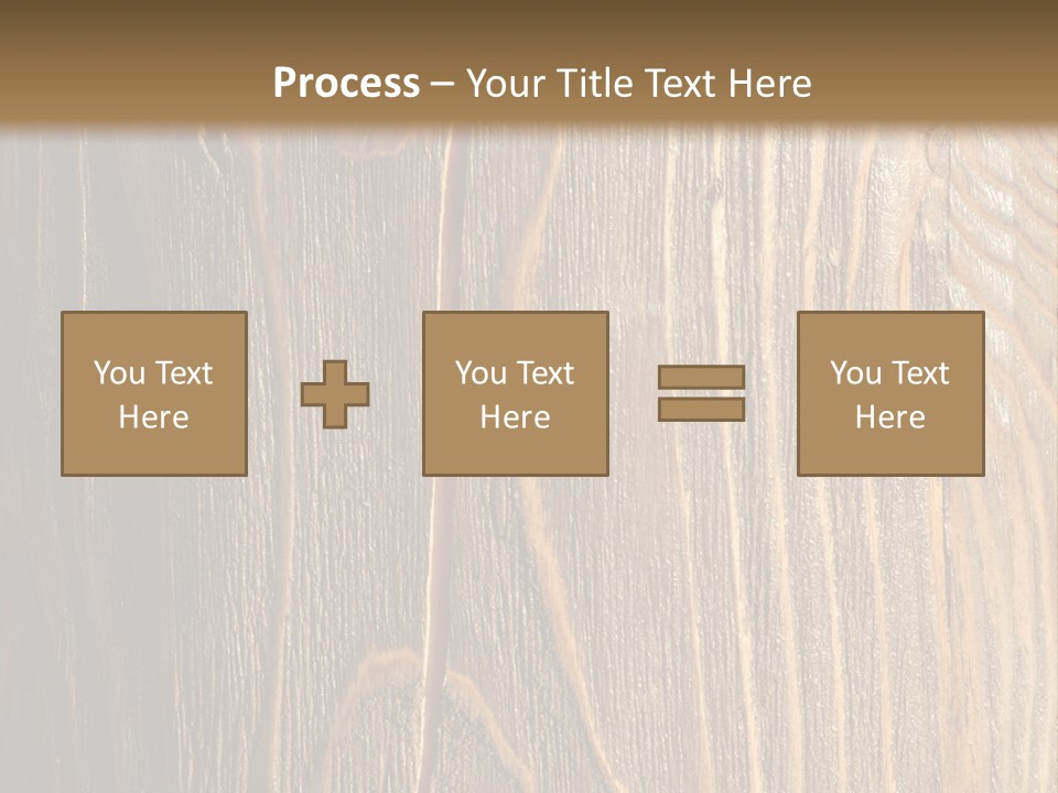 Striped Abstract Wood PowerPoint Template