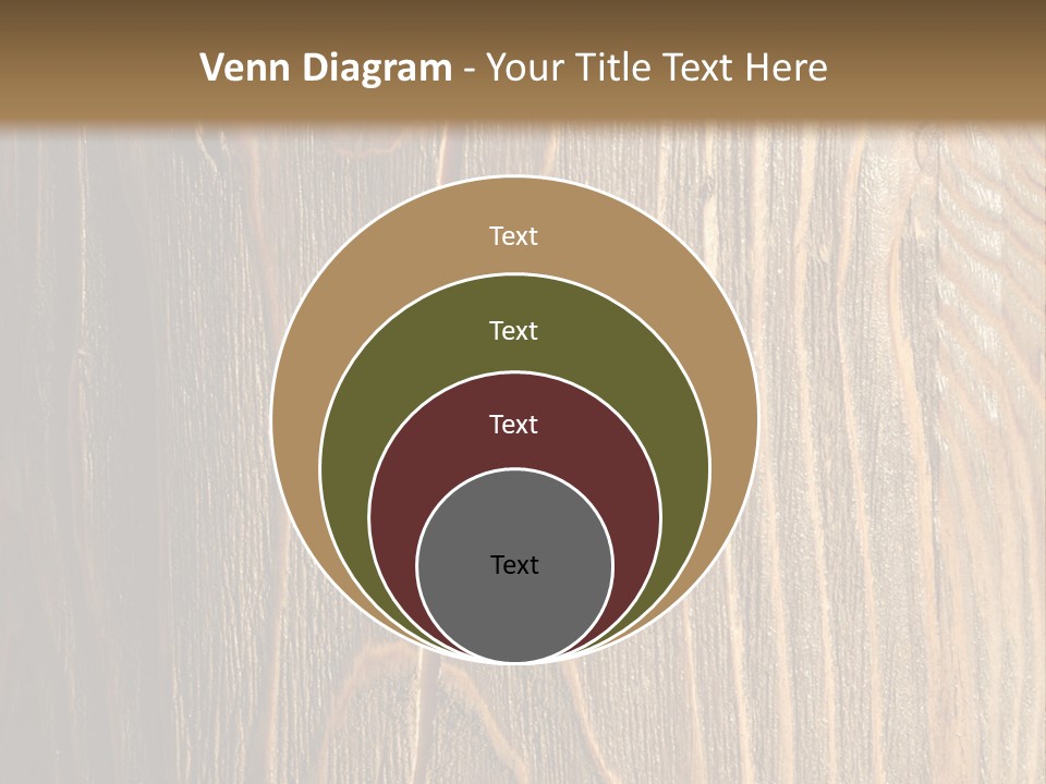 Striped Abstract Wood PowerPoint Template