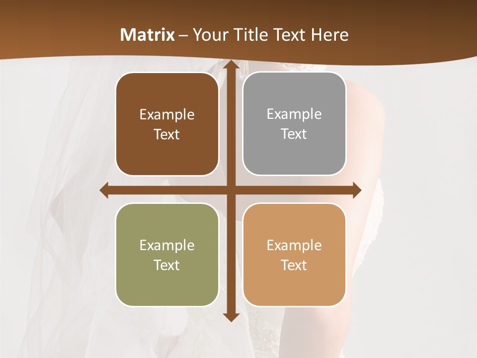 Passionate Beauty Dress PowerPoint Template