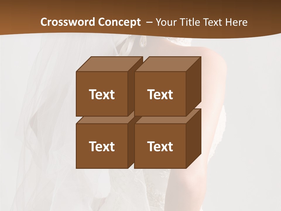Passionate Beauty Dress PowerPoint Template