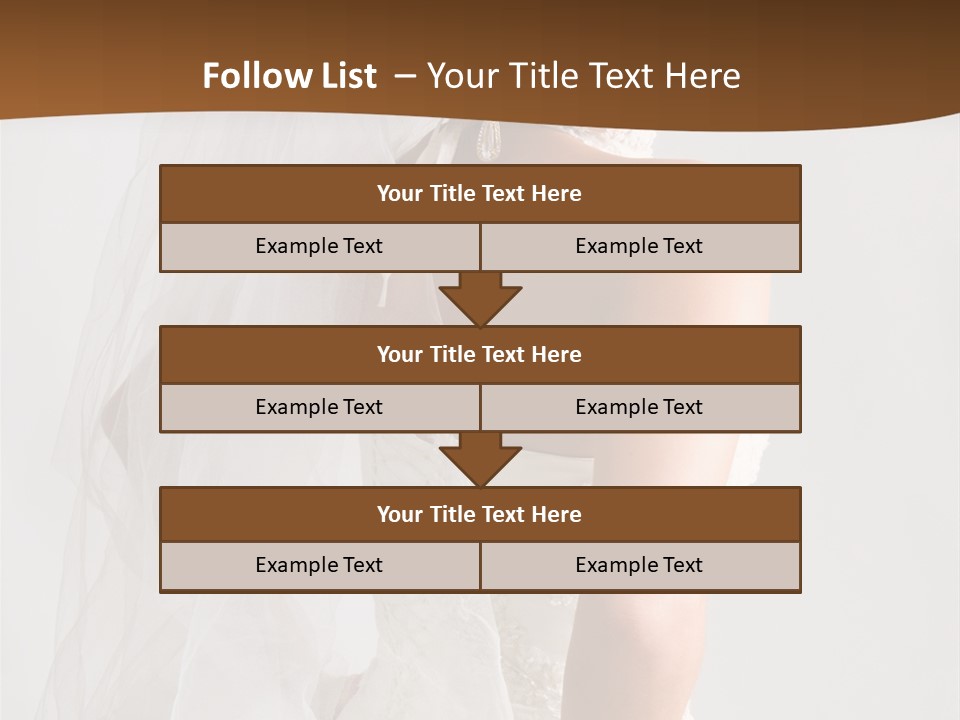 Passionate Beauty Dress PowerPoint Template