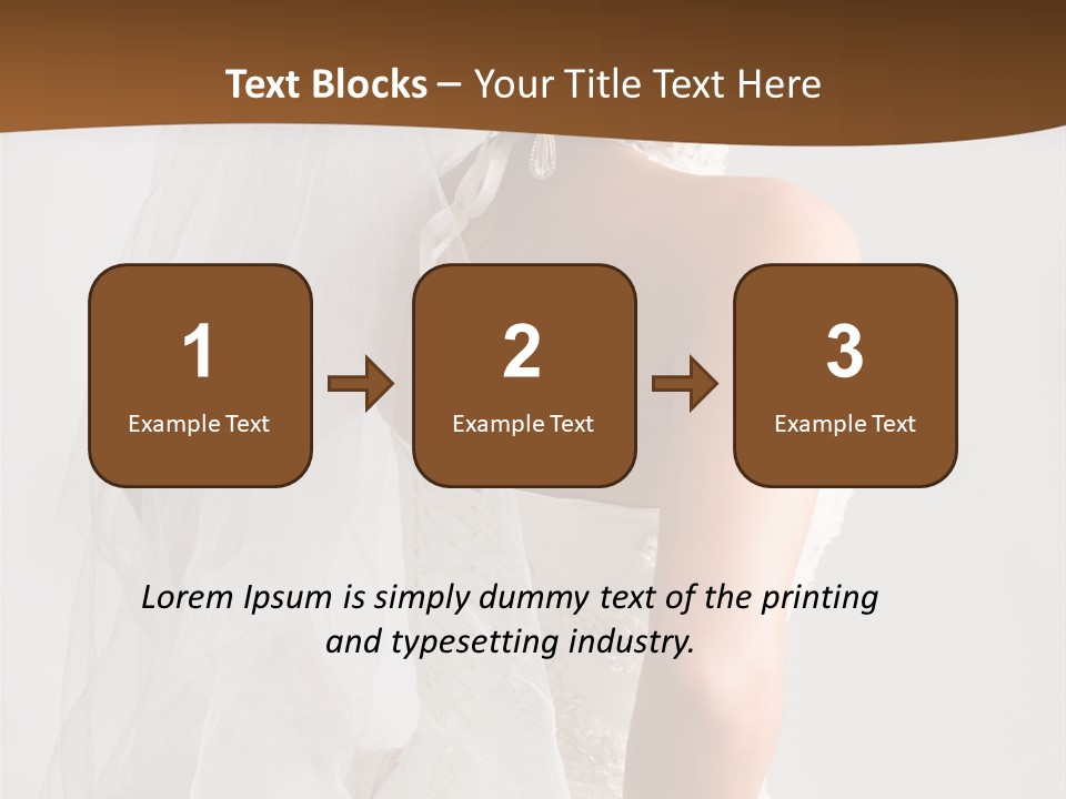 Passionate Beauty Dress PowerPoint Template