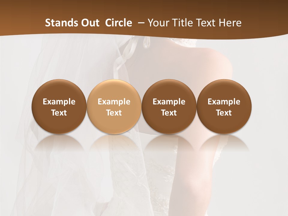 Passionate Beauty Dress PowerPoint Template