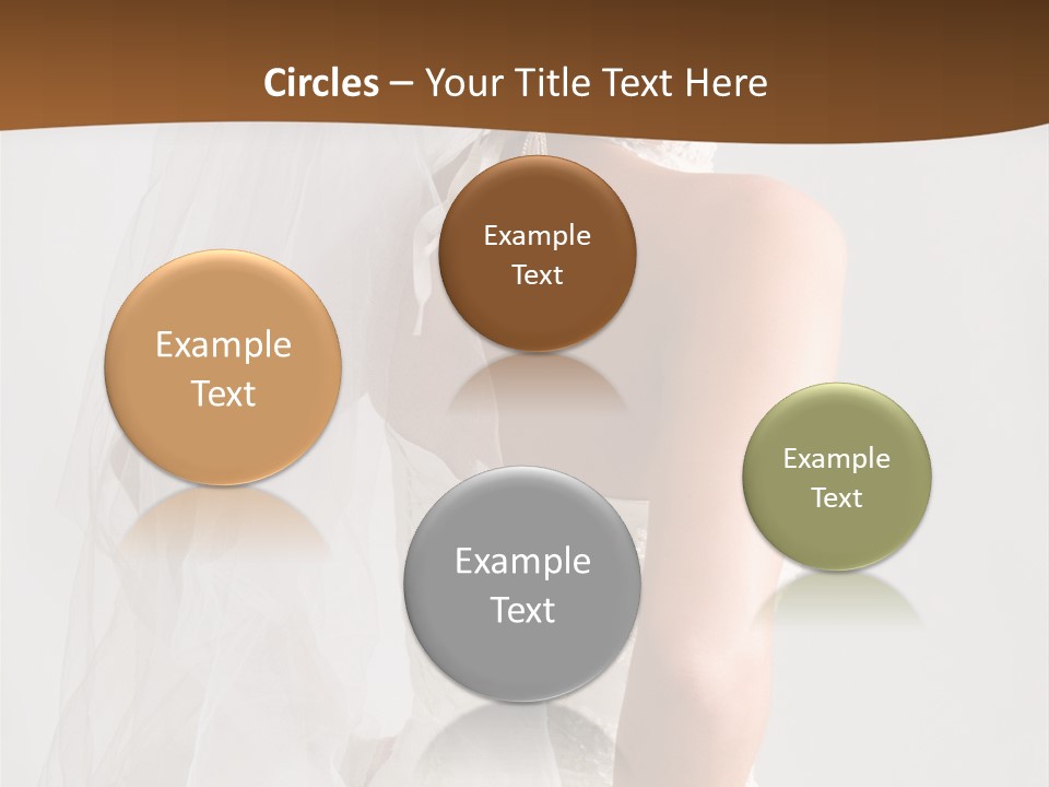 Passionate Beauty Dress PowerPoint Template