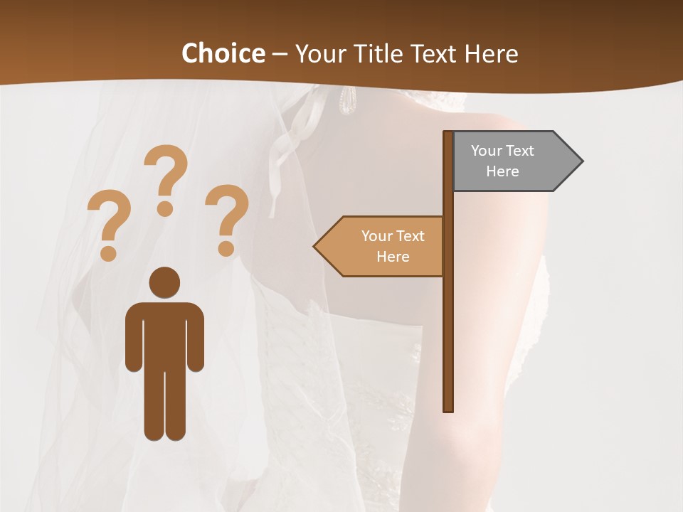 Passionate Beauty Dress PowerPoint Template