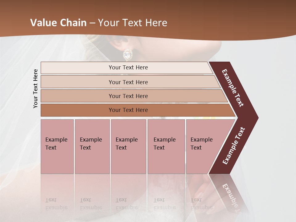 Veil Bride Marry PowerPoint Template