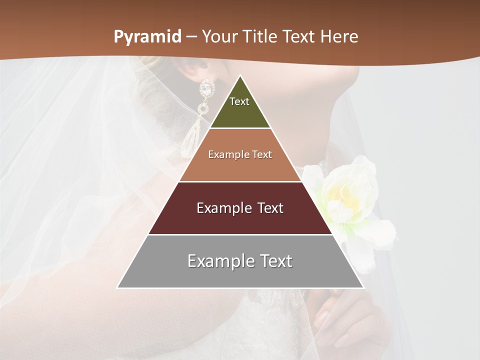 Veil Bride Marry PowerPoint Template